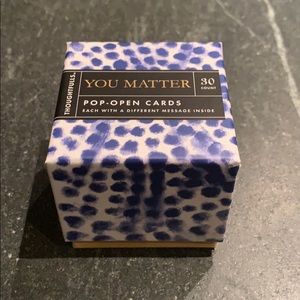 BRAND NEW ThoughFulls Pop-Open You Matter cards